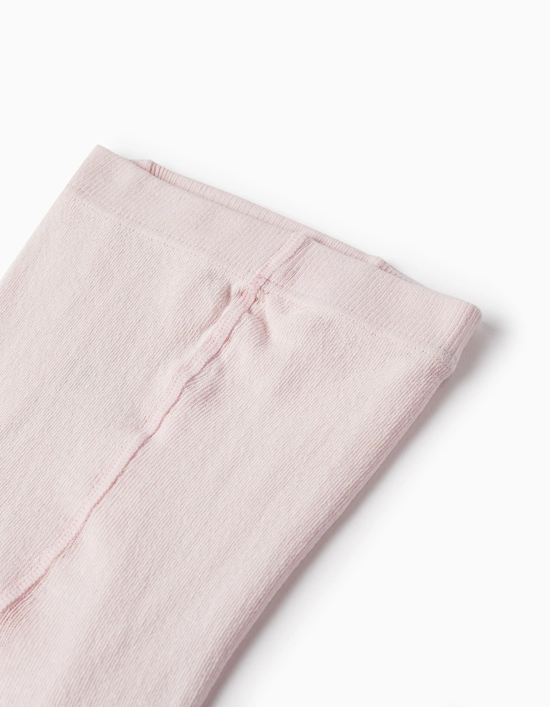 Knitted Tights with Anti-Pilling for Girls, Pink - Image 4