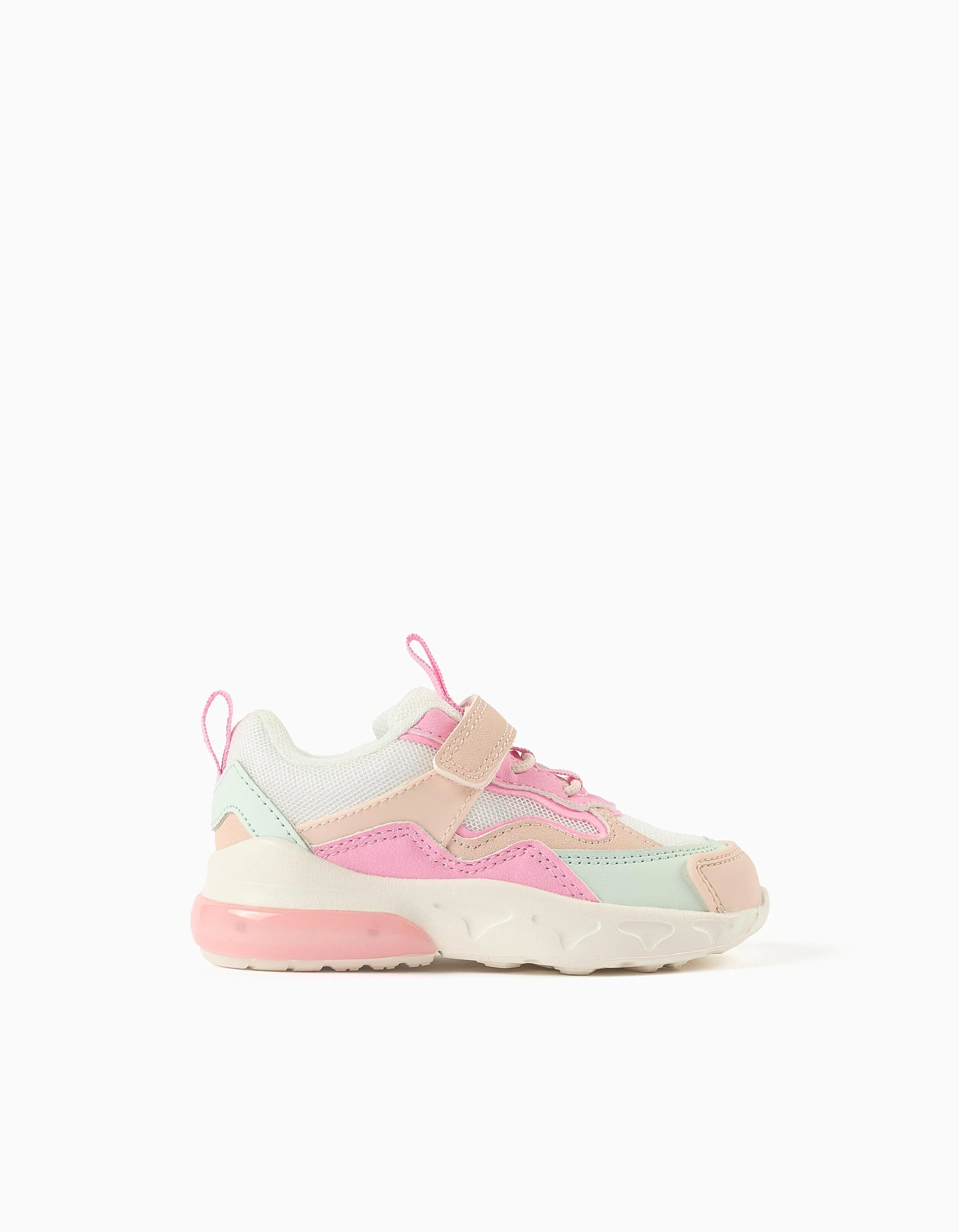 Light-up combined trainers Superlight Runner for baby girls, multicolour - Image 2