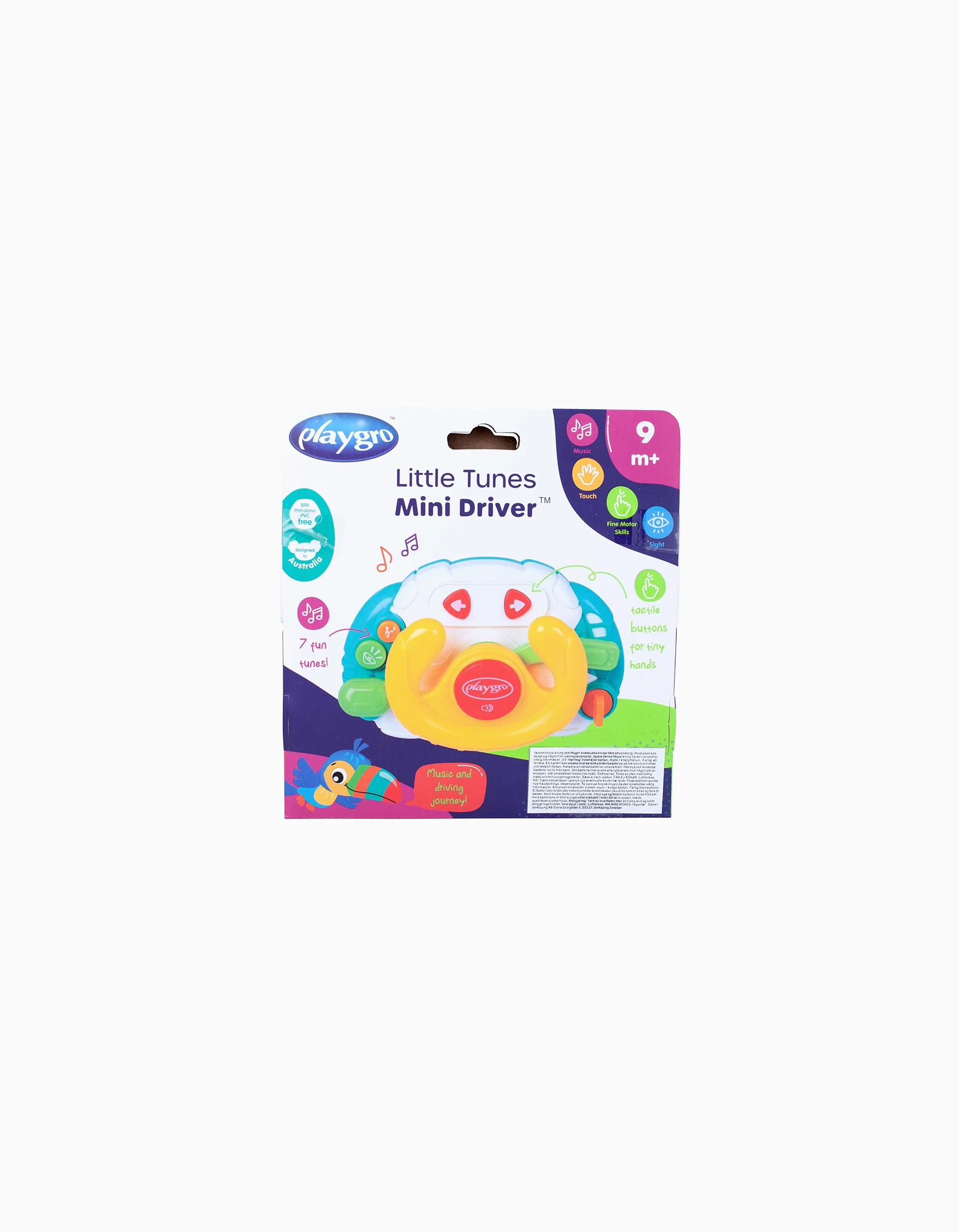 Little Tunes Mini Driver Playgro 9M+ - Image 3