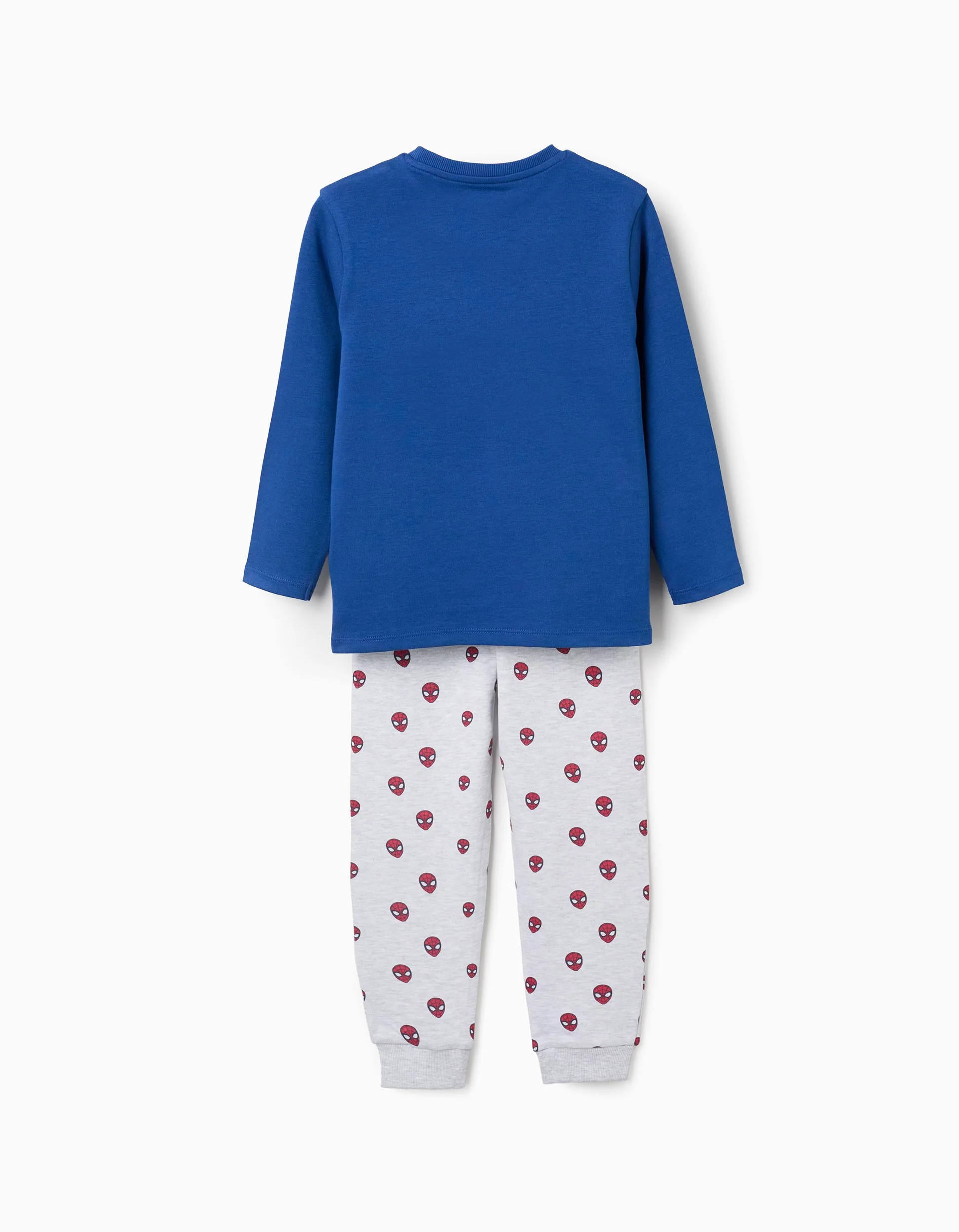 Long sleeve glow-in-the-dark pyjamas with Spider-Man for boys, blue/grey - Image 3
