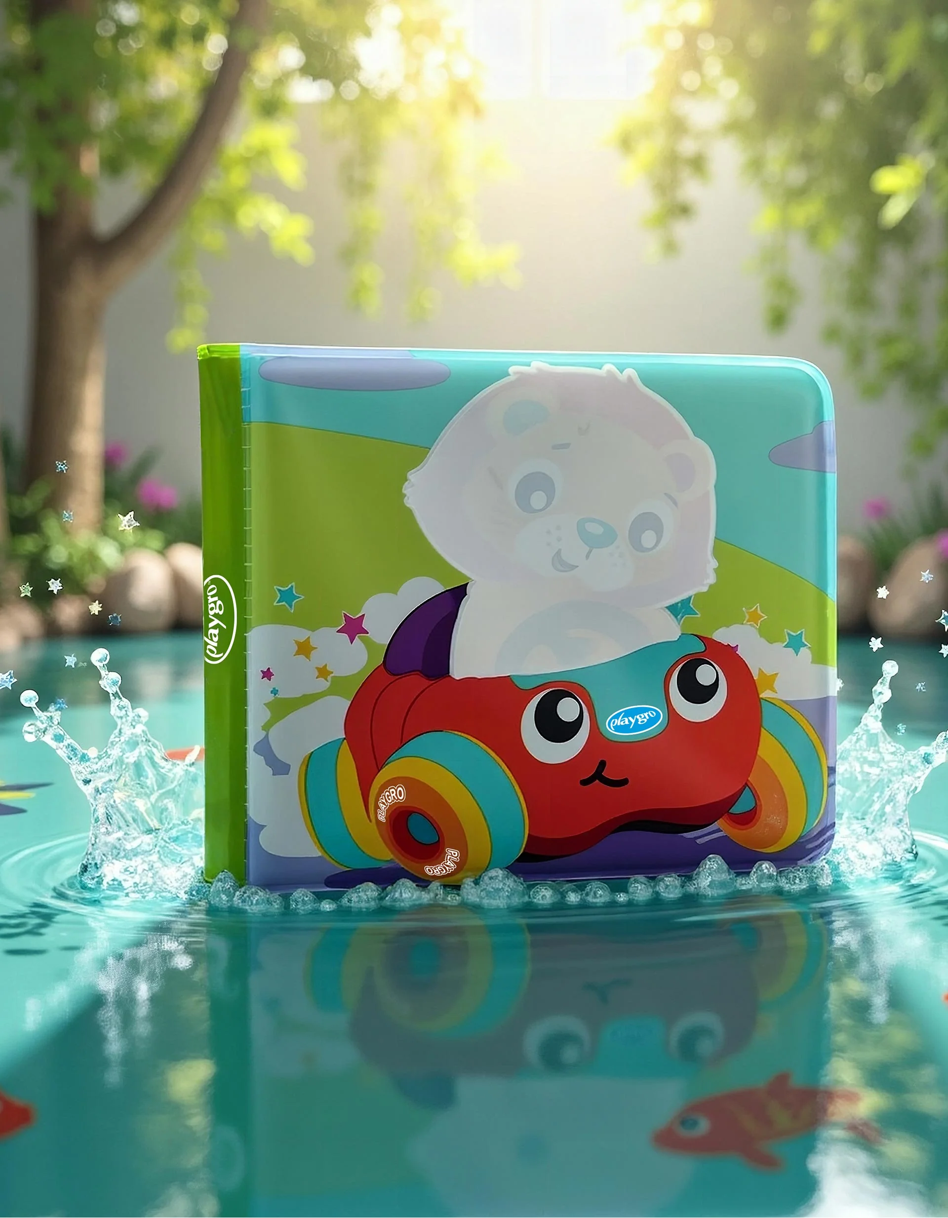 Magic Reveal Splash Book by Playgro 6M+ - Image 11