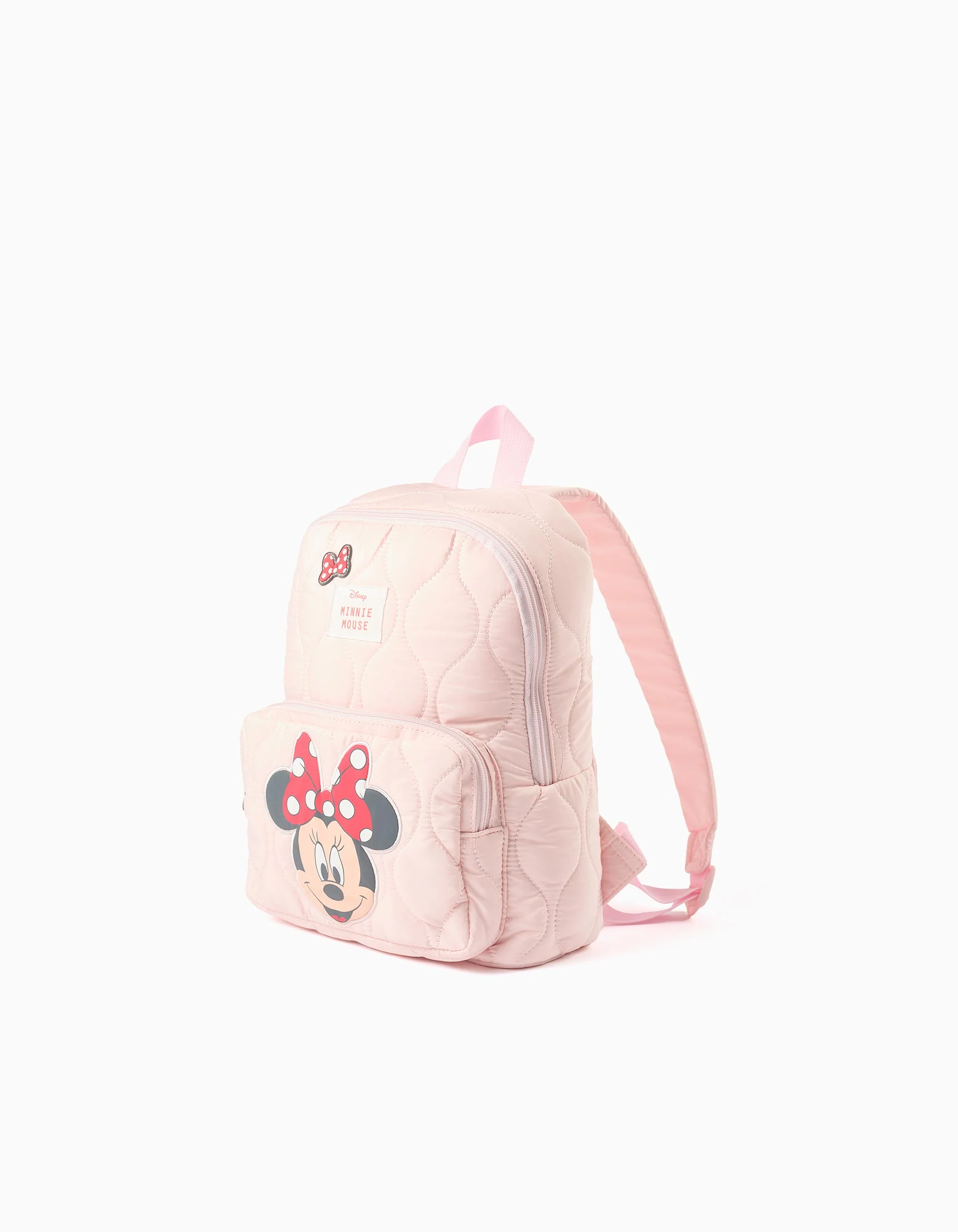 Minnie Mouse padded backpack for babies and girls, light pink - Image 2