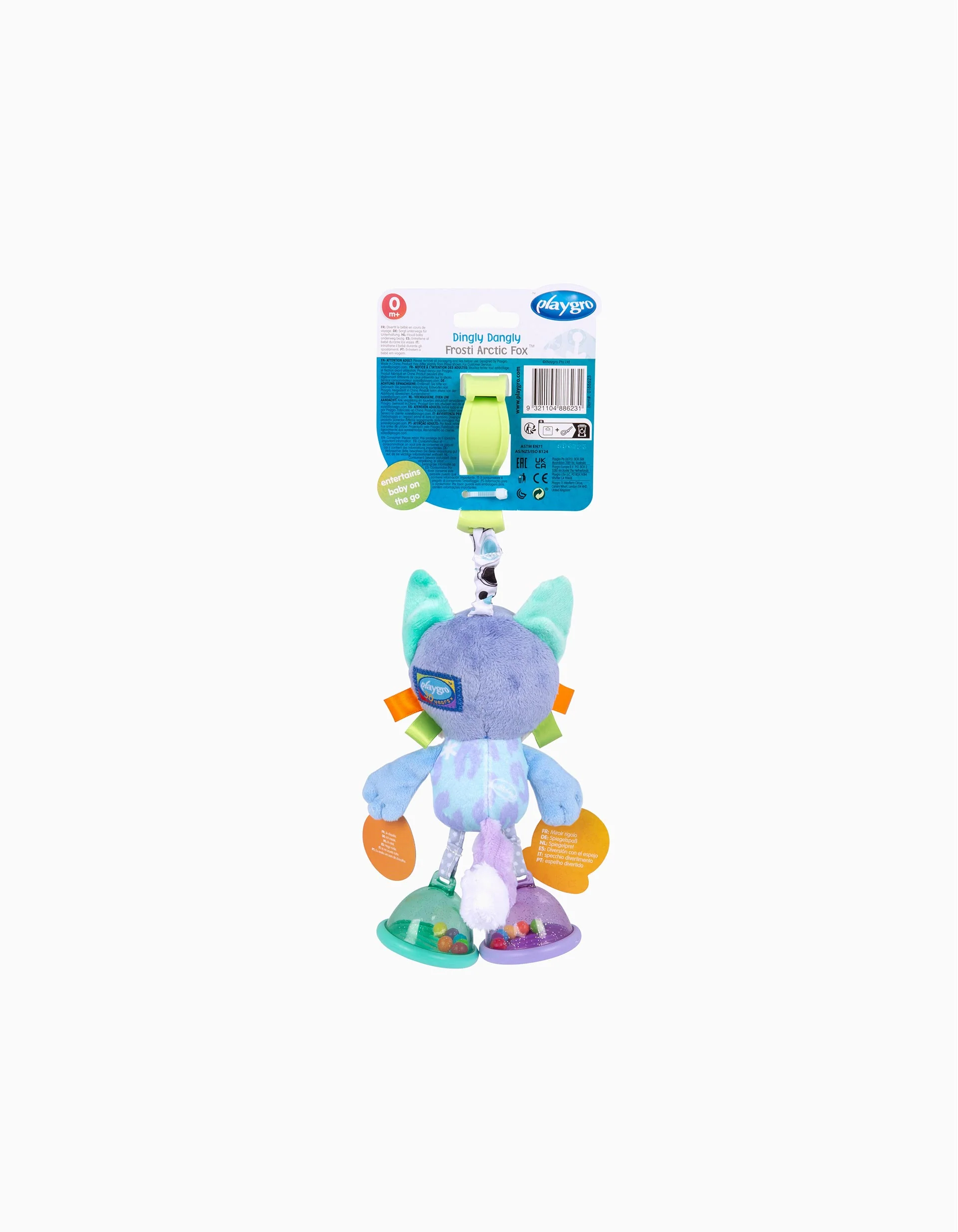 Musical Toy Playgro Frosti Artict Fox 0M+ - Image 4