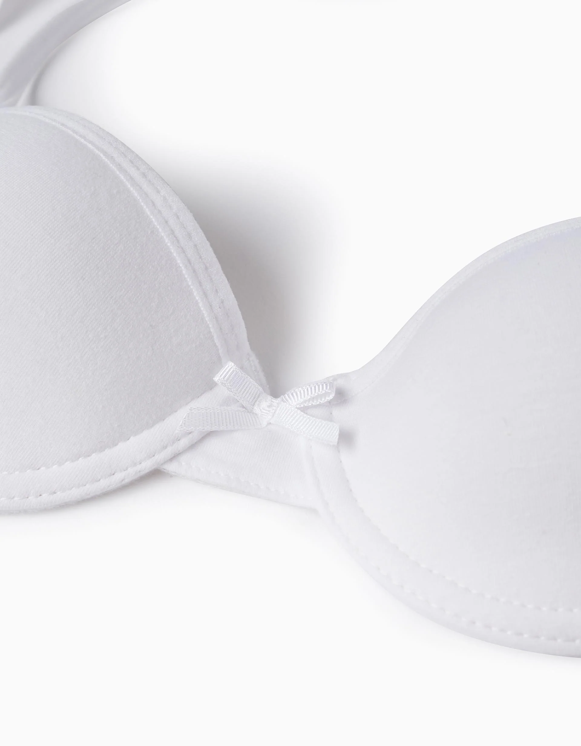 Pack of 2 Underwire Bras for Girls, White - Image 3