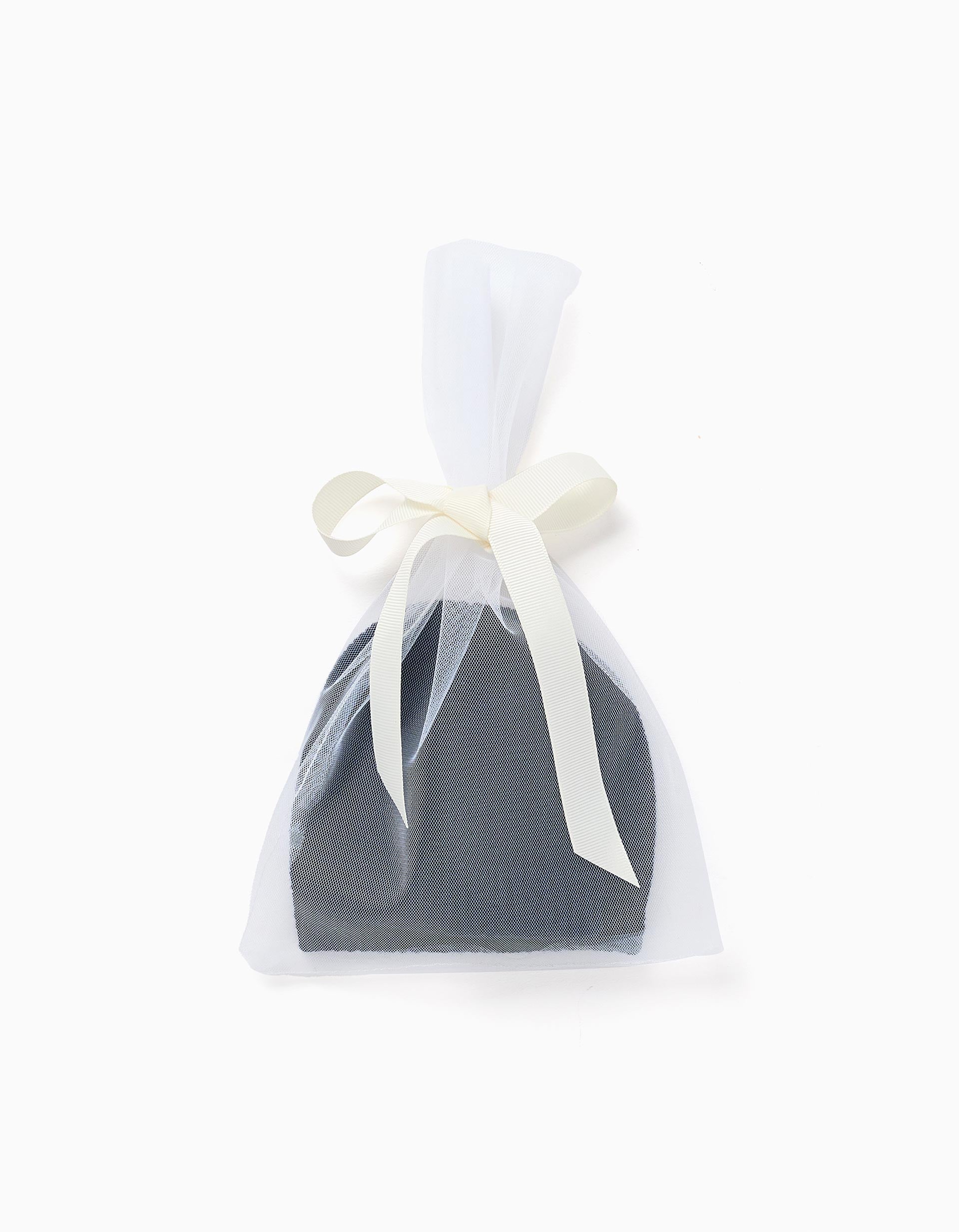 Pack of knitted beanie + gloves for newborn, dark blue - Image 4