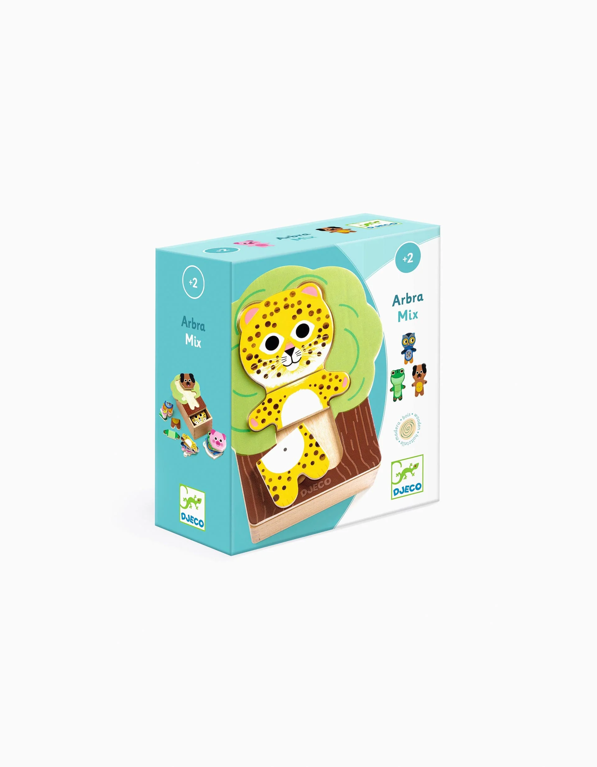 Puzzle De Madeira Djeco Arbramix 2A+ - Image 3