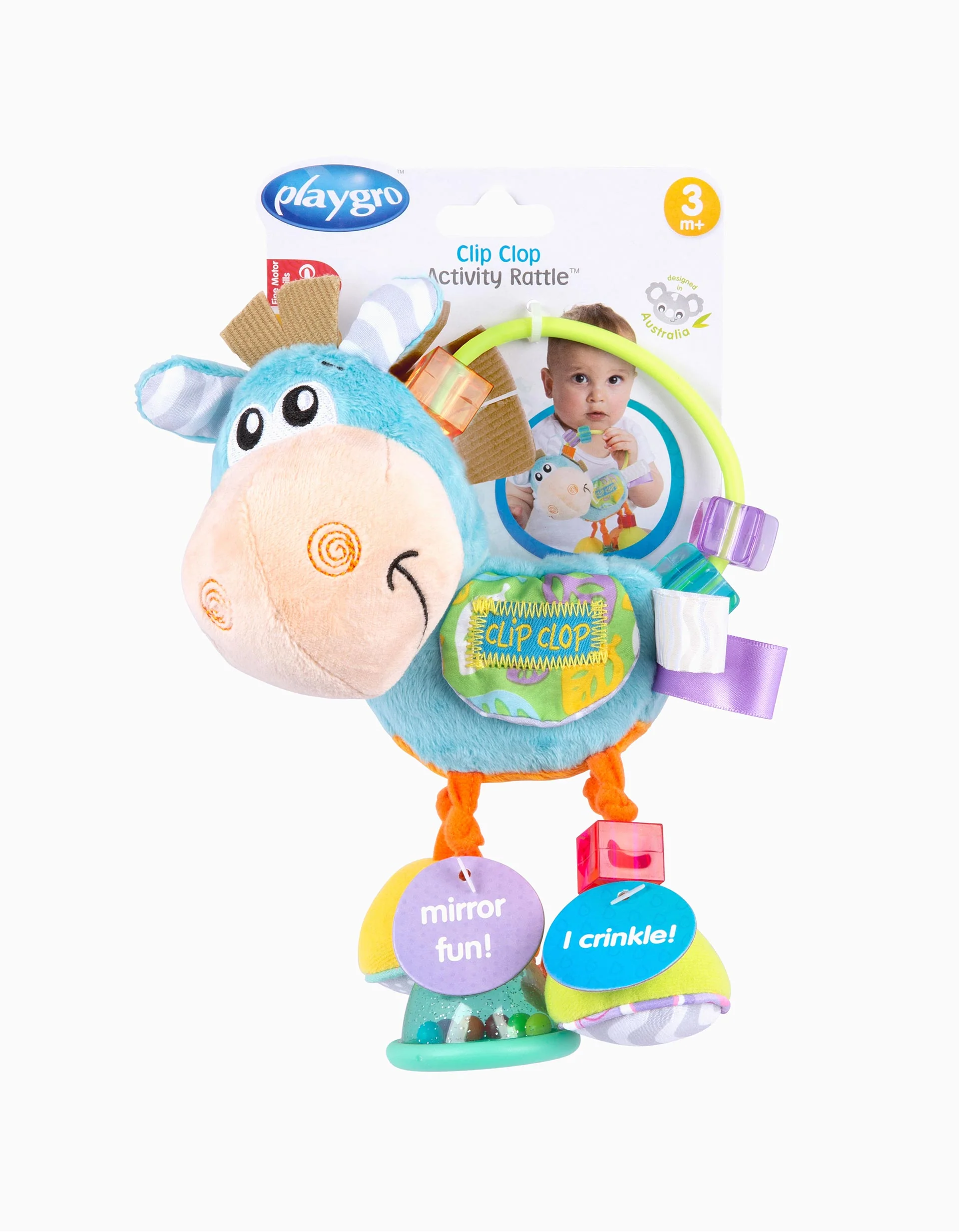 Roca Horse Clip Clop Playgro 3M+ - Image 4