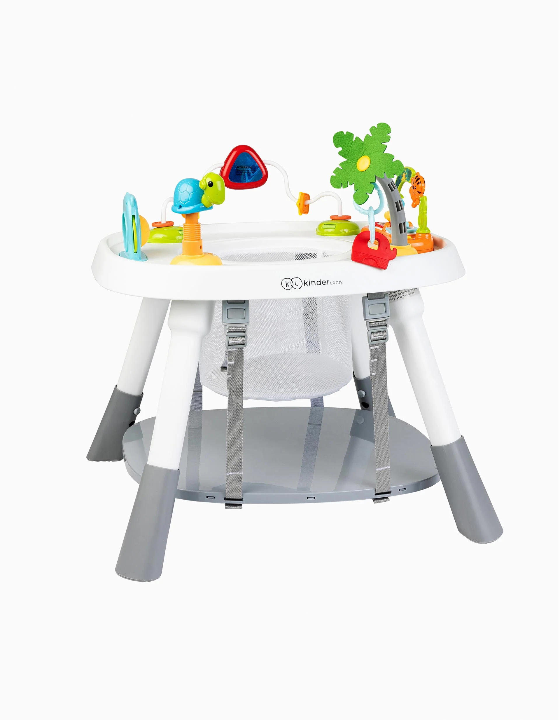 Safari Activities Table 3-in-1 Kinderland 6M+, Grey - Image 2