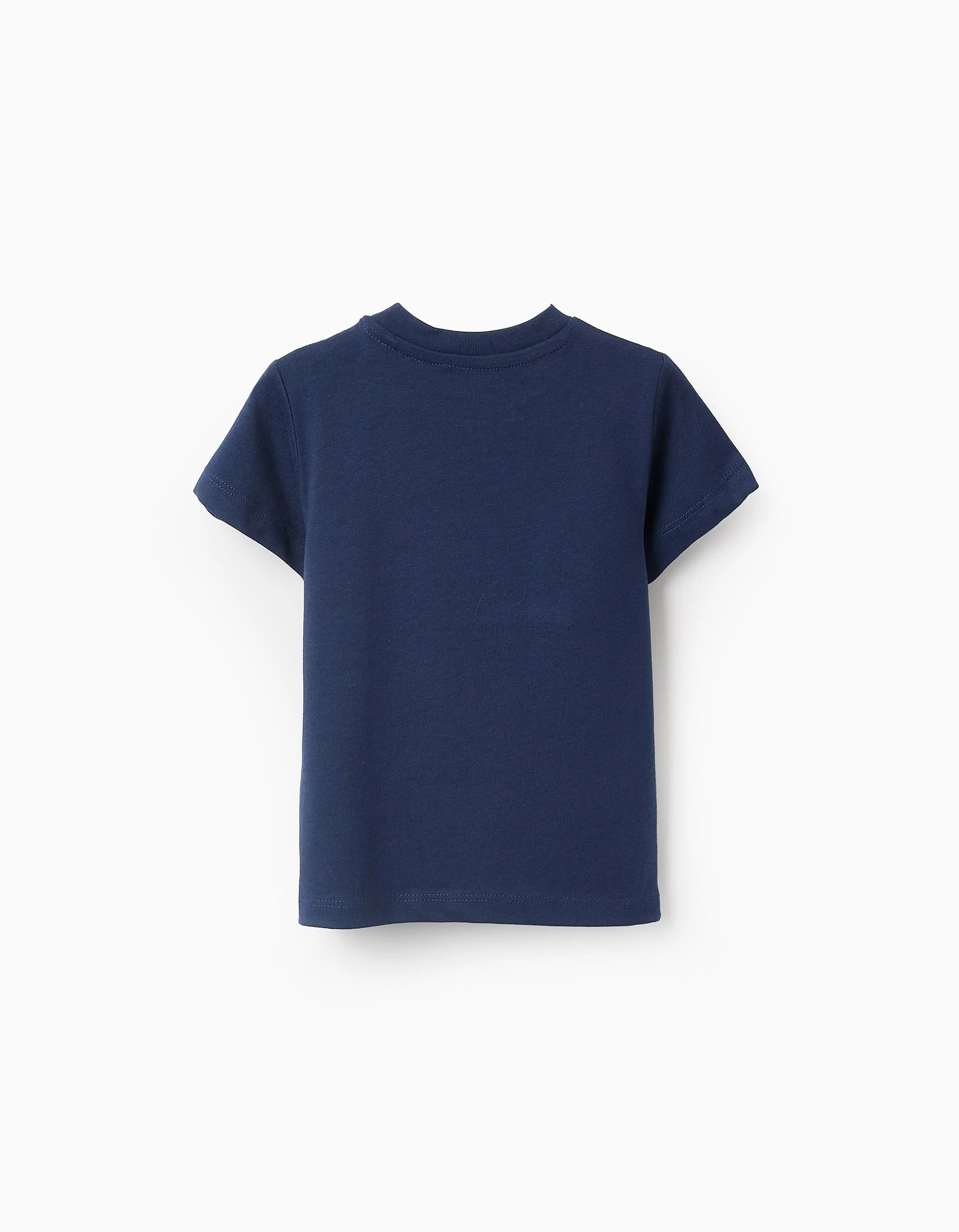 Short Sleeve T-shirt for Baby Boys 'Express Myself', Dark Blue - Image 2