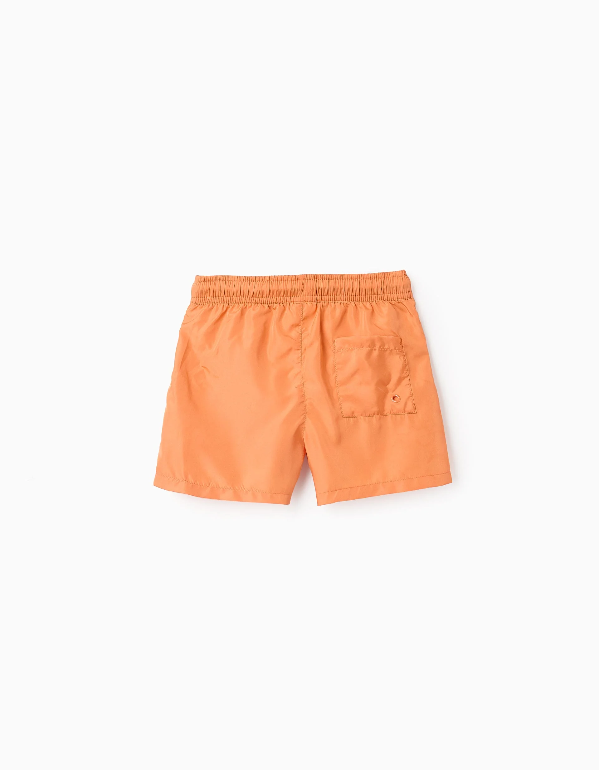 Short Swim Shorts for Boys 'Fast Dry', Orange - Image 2