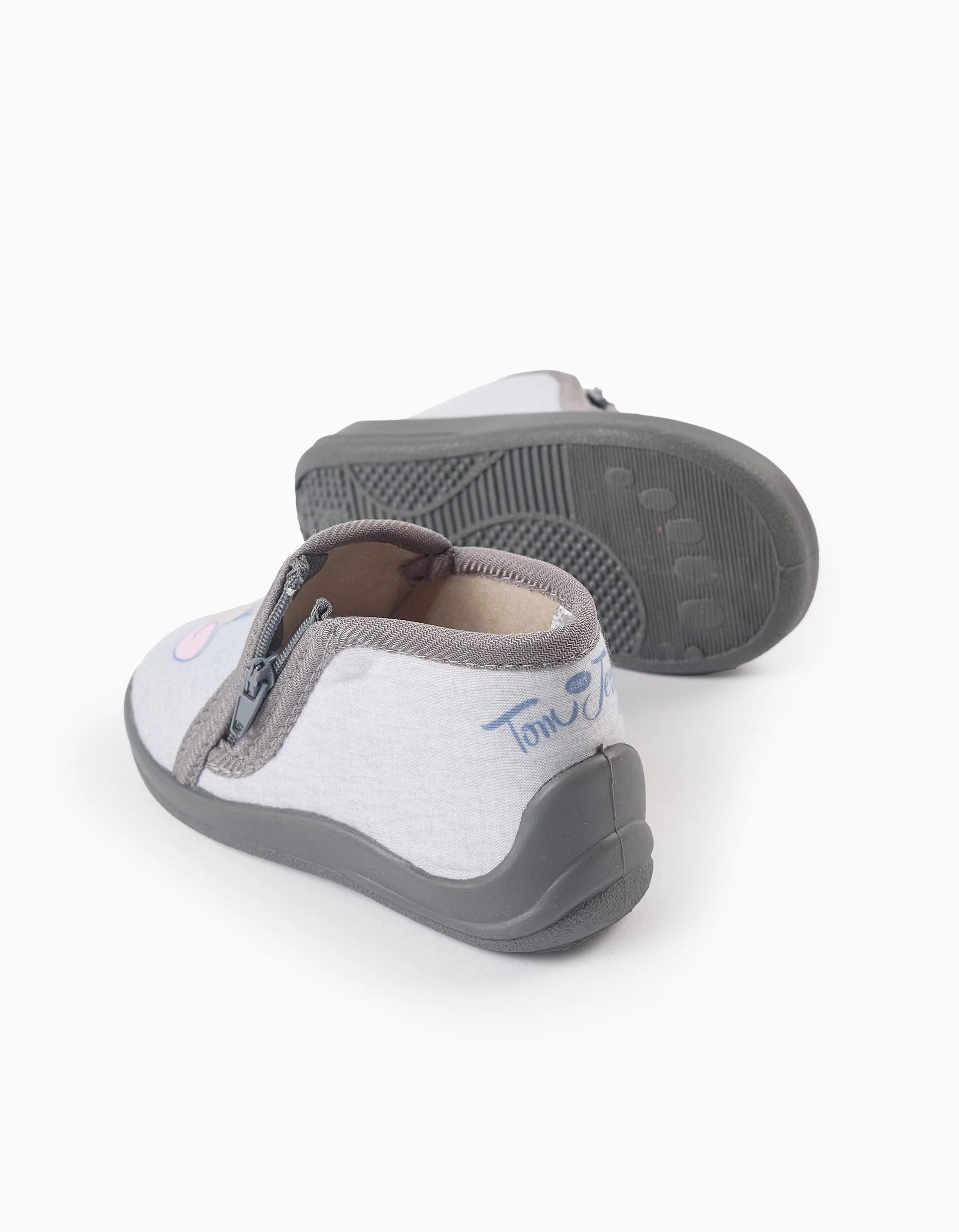 Slippers for Baby Boys 'Tom & Jerry', Grey - Image 3