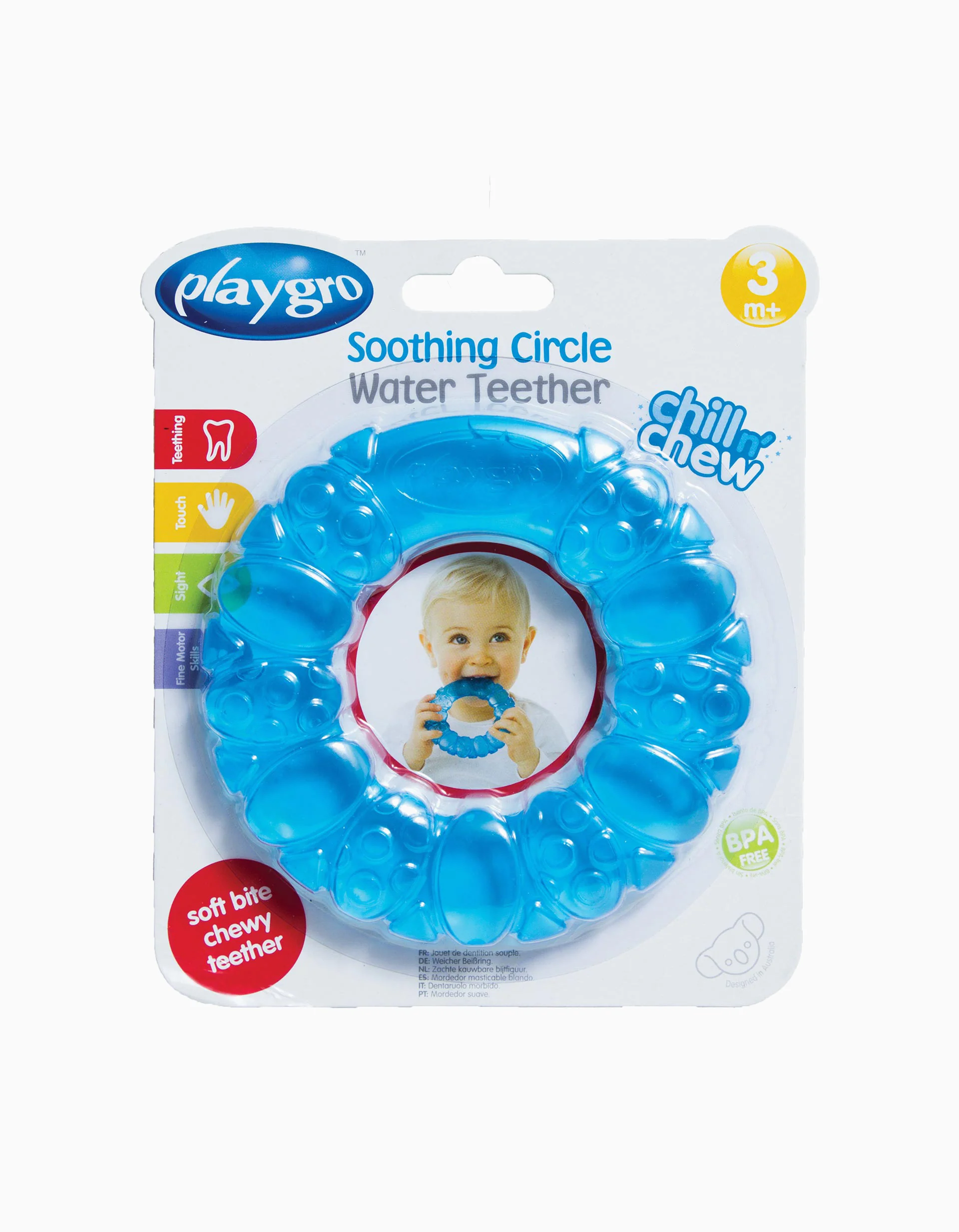 Soothing Circle Water Teether By Playgro - Image 3