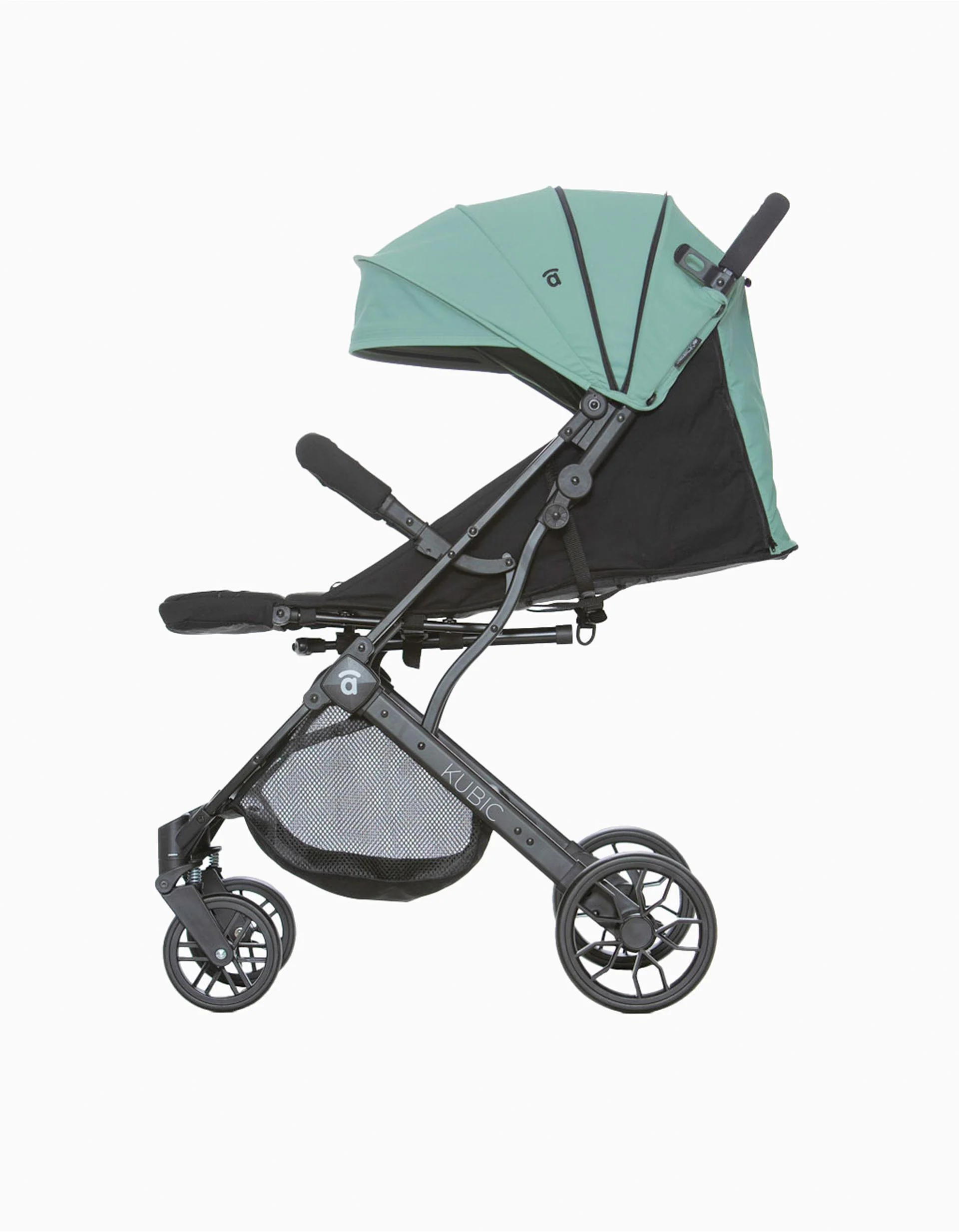 Stroller Asalvo Kubic 2, Verde - Image 3