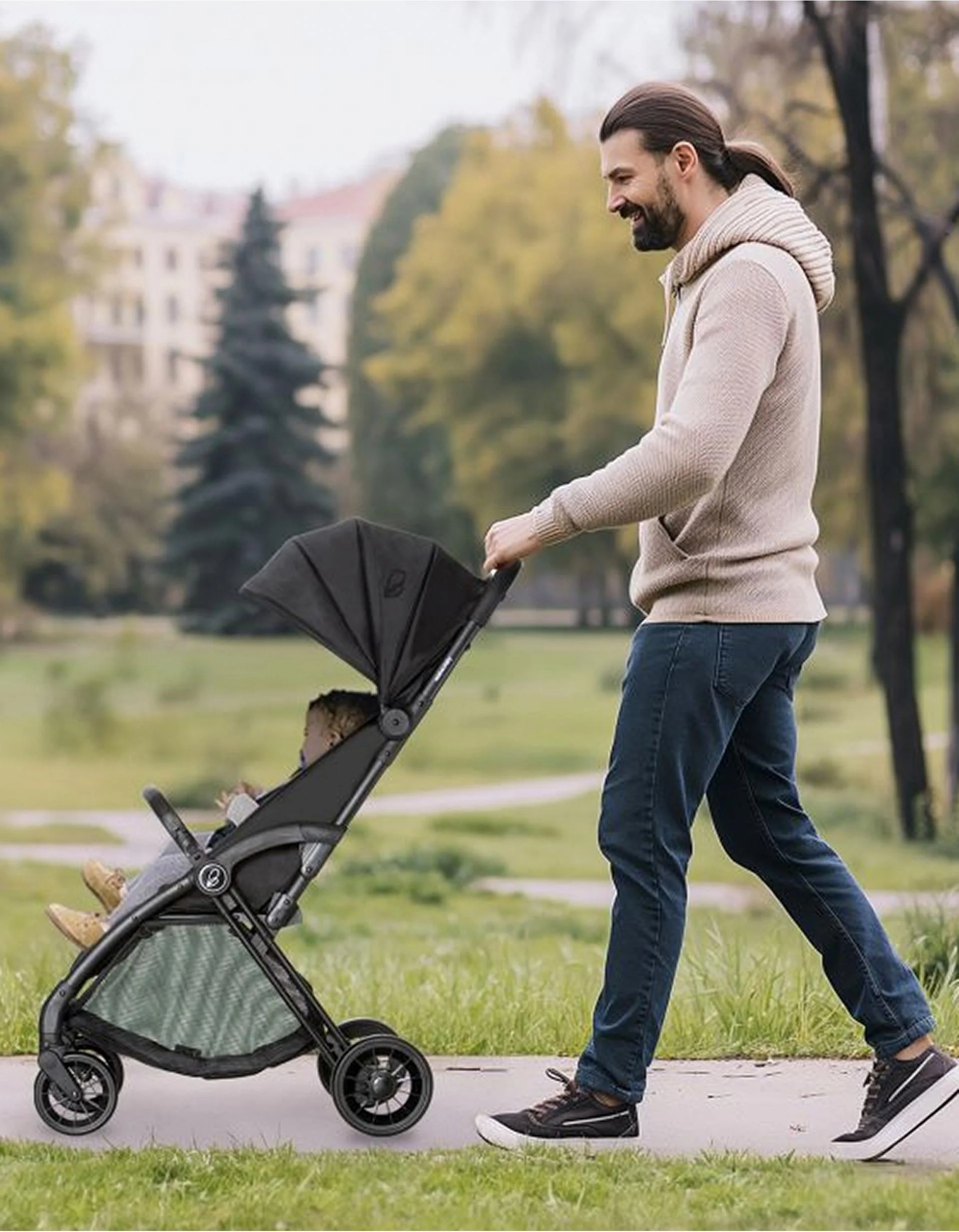 Stroller Asalvo Plis Plas, Black - Image 11