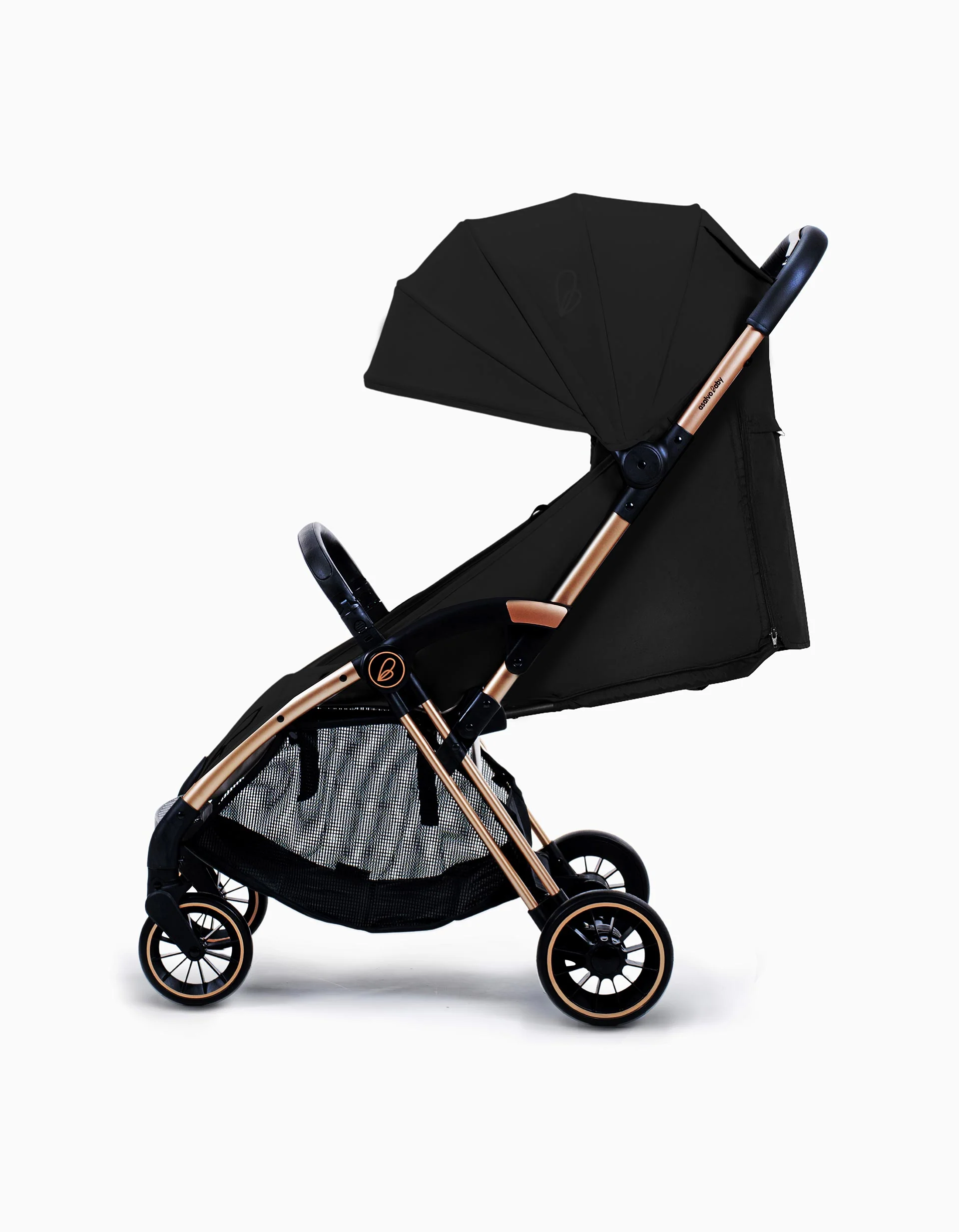 Stroller Asalvo Plis Plas, Black - Image 5