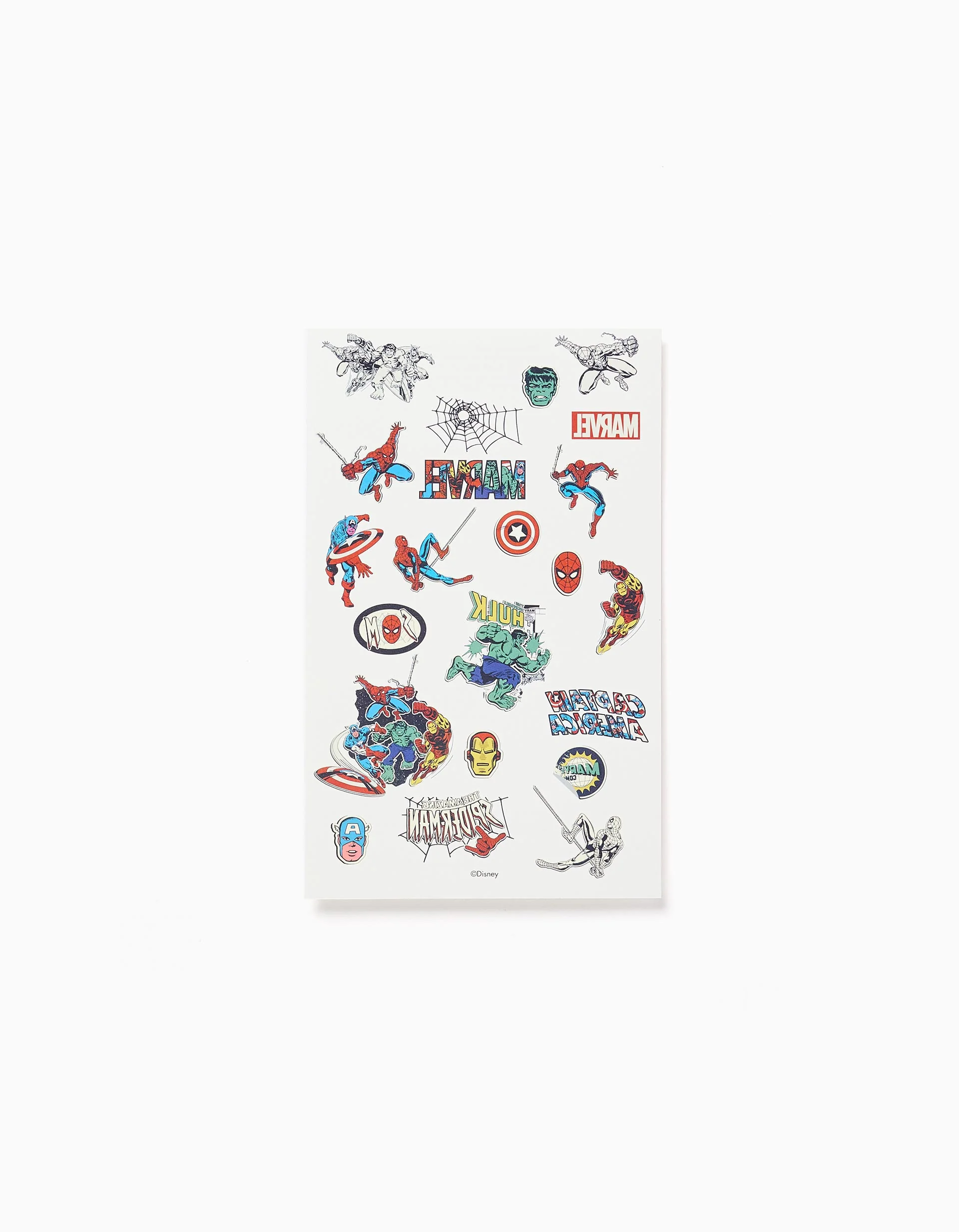 Temporary Tattoos with Marvel Superheroes for Babies and Boys - Image 3