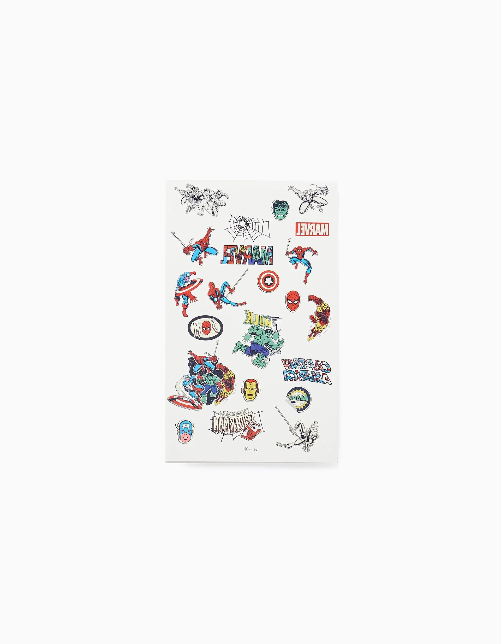 Temporary Tattoos with Marvel Superheroes for Babies and Boys - Image 4