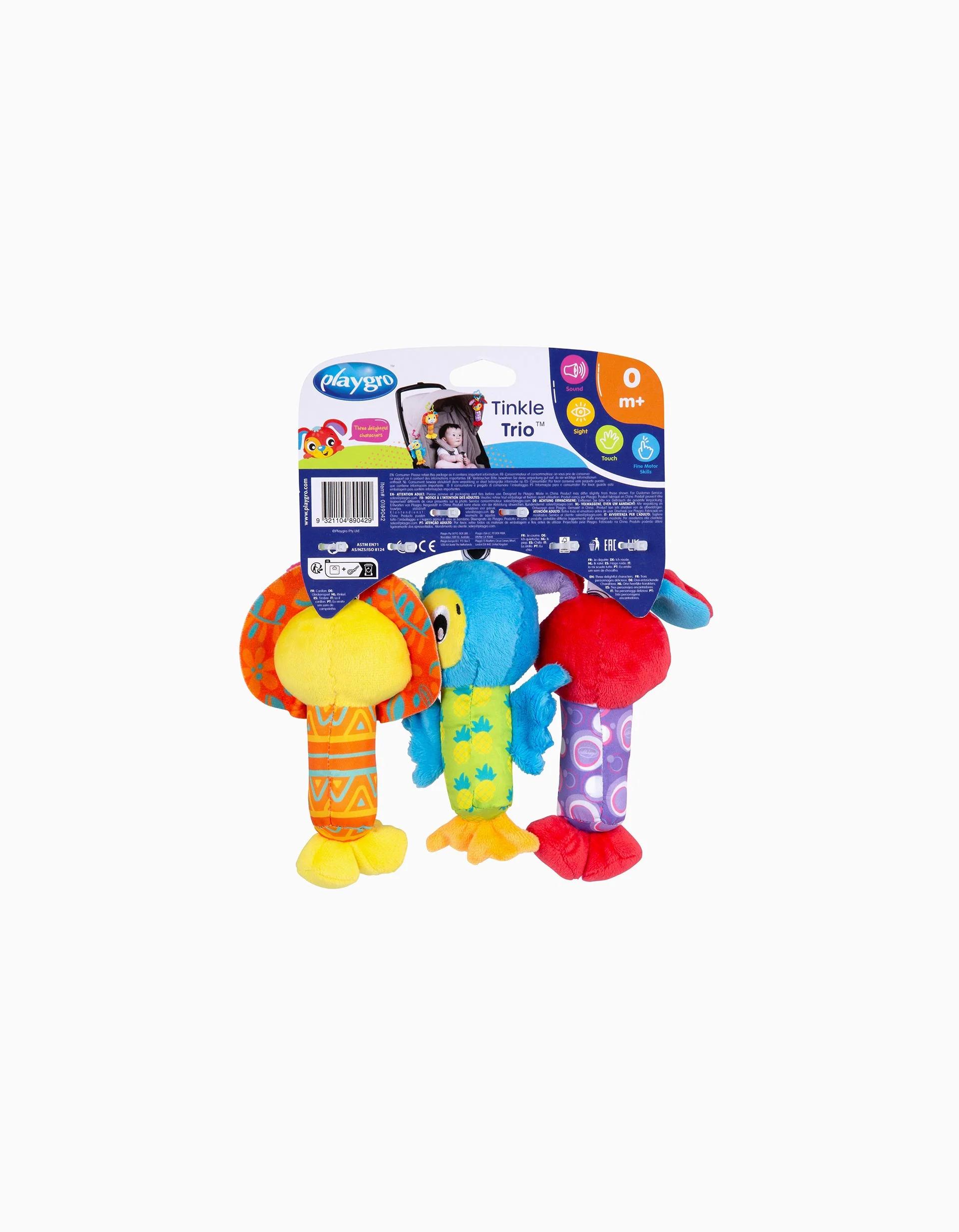 Toy Tinkle Trio Playgro 0M+ - Image 6