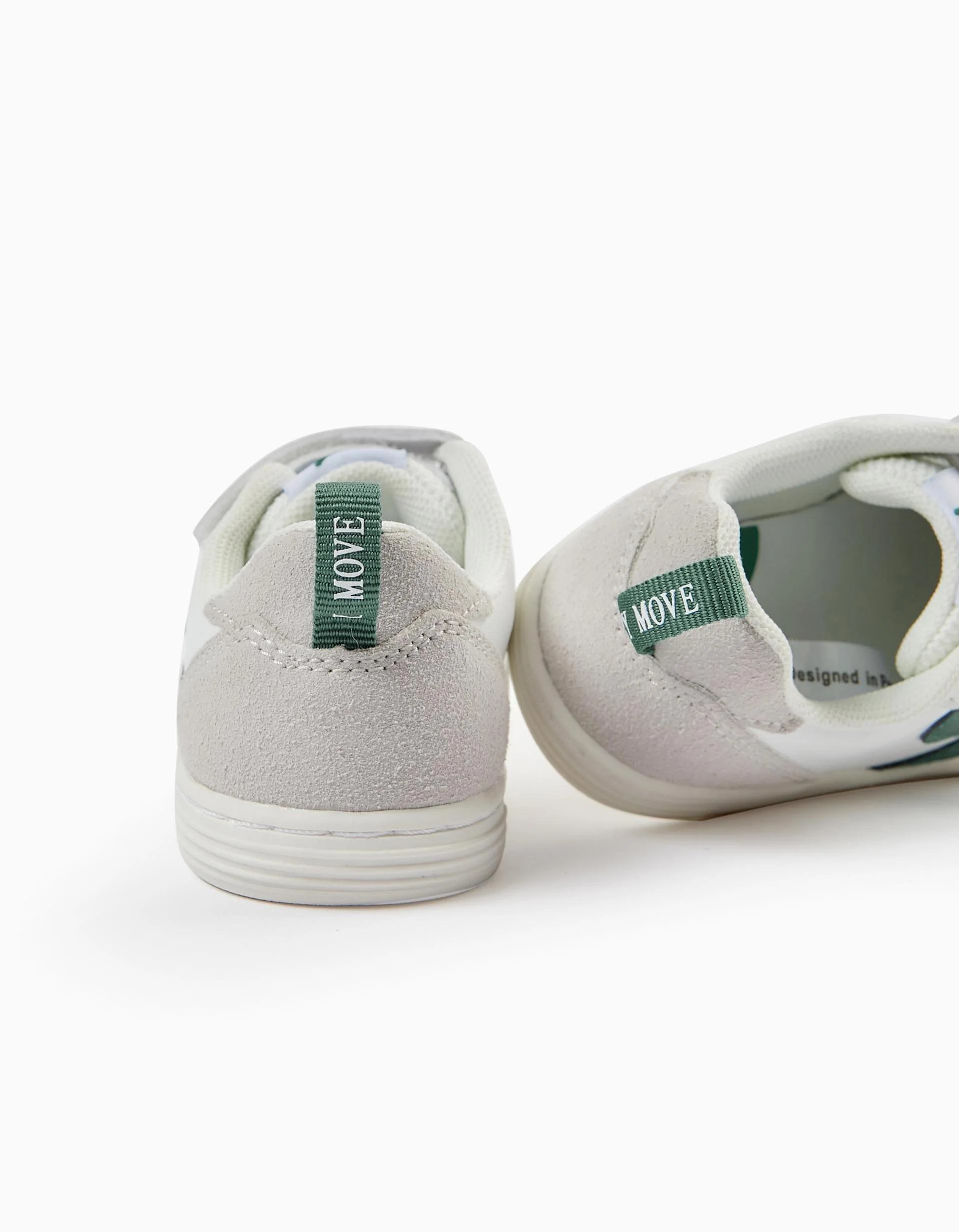 Trainers for Babies 'ZY Move', White/Green - Image 5