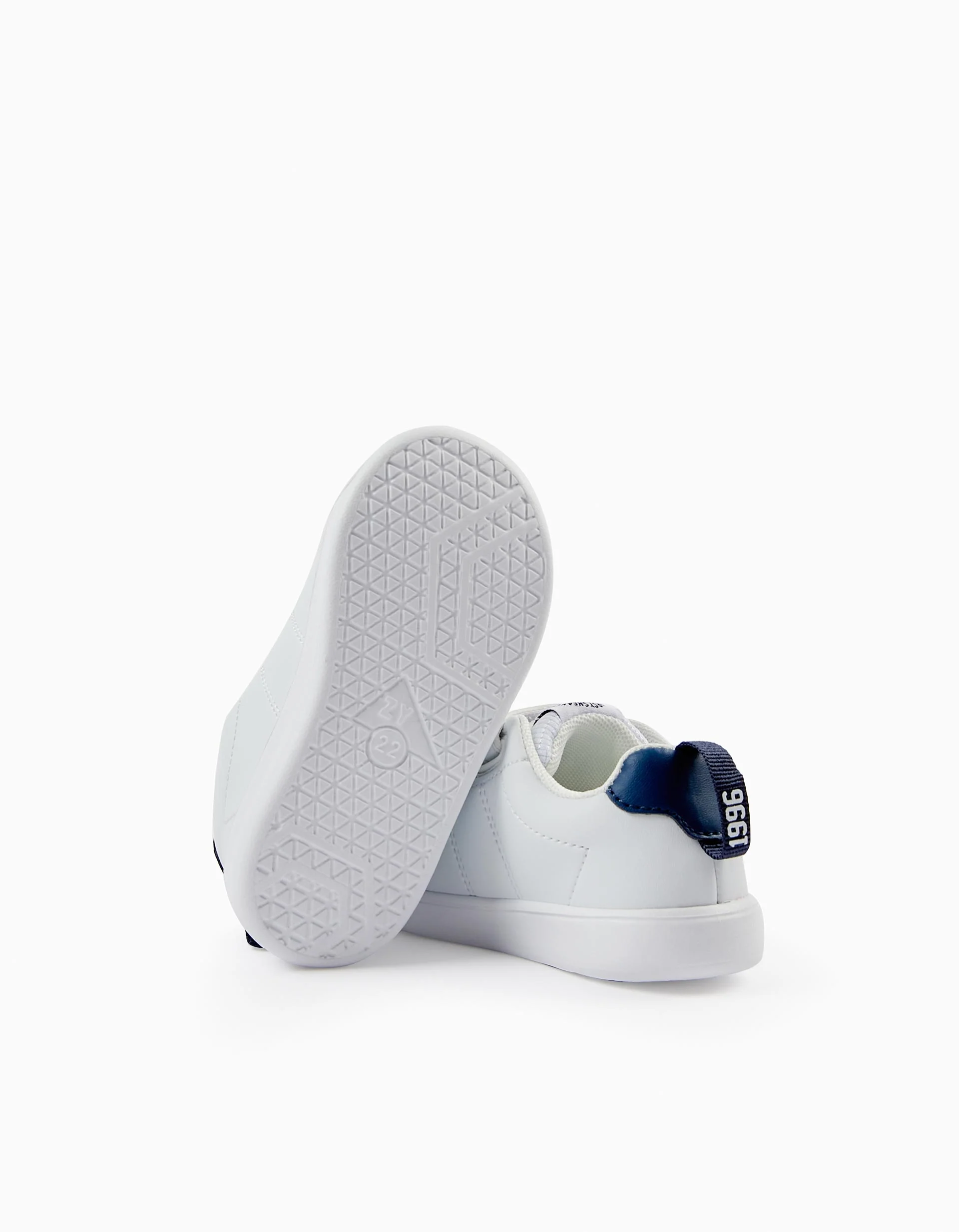 Trainers for Baby Boys 'My First Sneaker - 1996', White/Dark Blue - Image 3