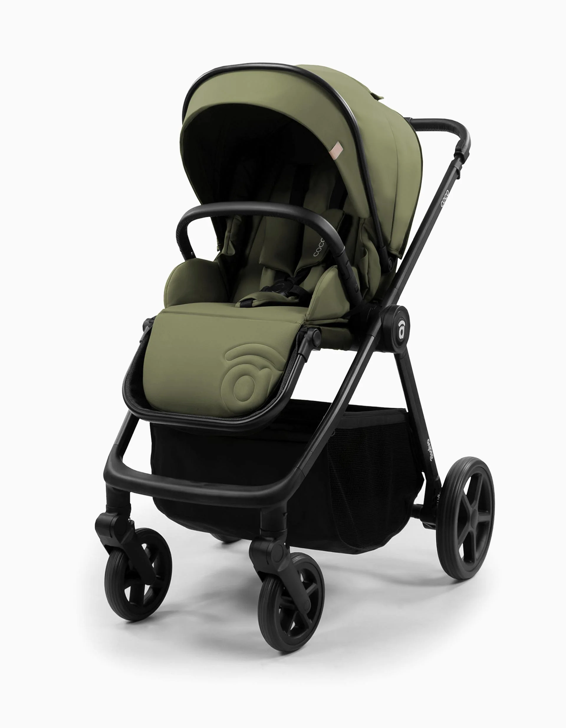 Travel System Trio Coco Asalvo, Green - Image 2
