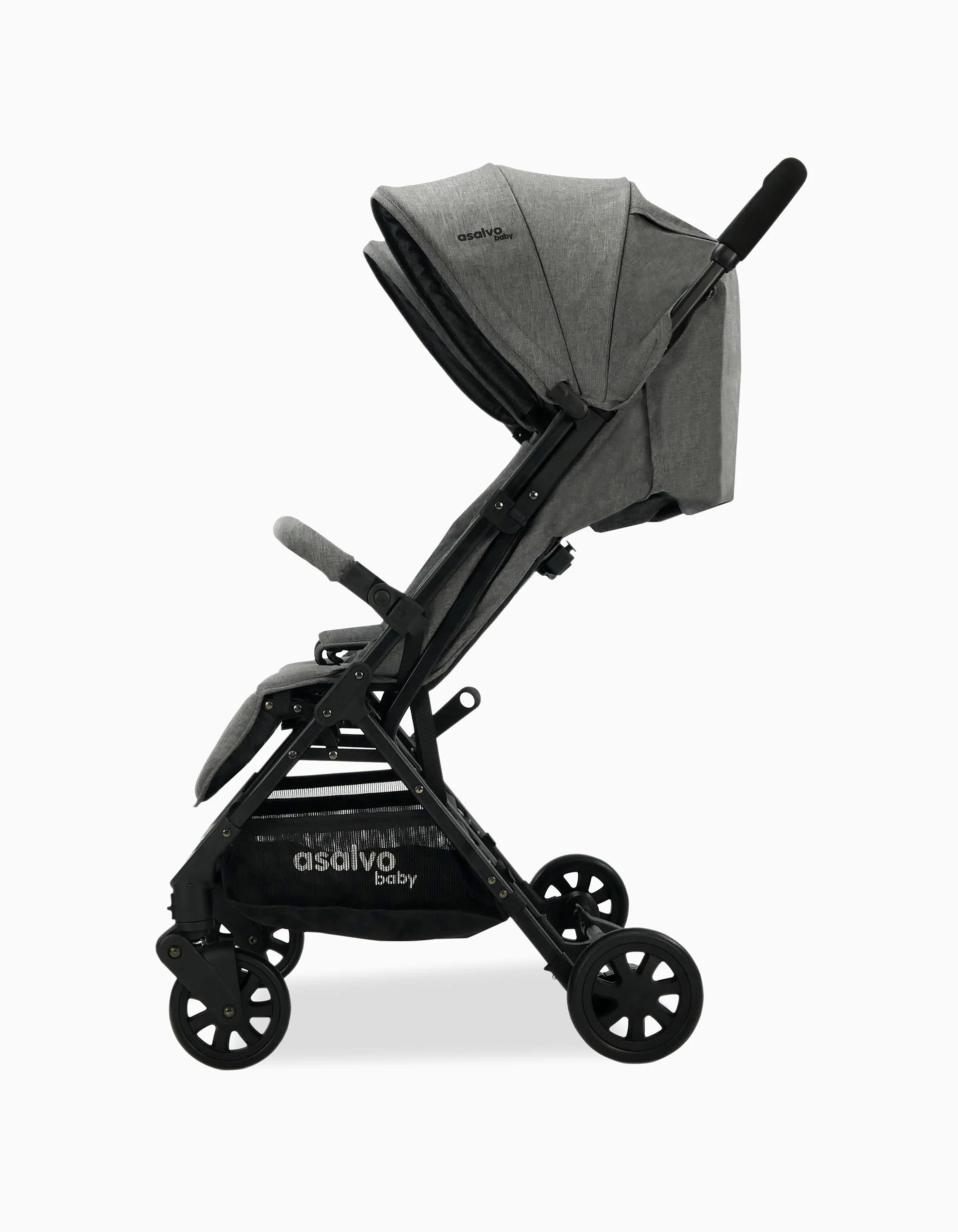 Twin Stroller Twins Henry Grey Asalvo - Image 6