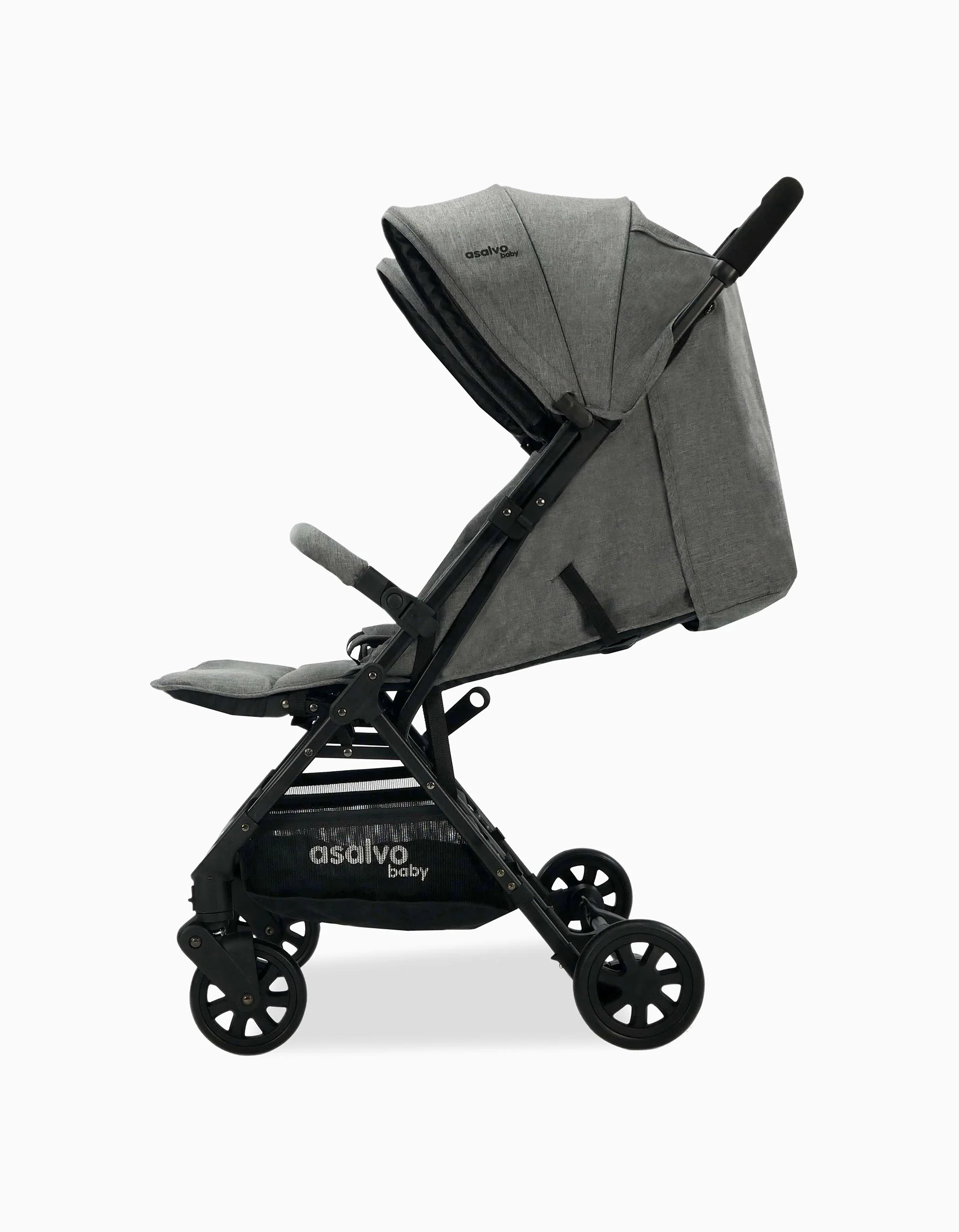 Twin Stroller Twins Henry Grey Asalvo - Image 7