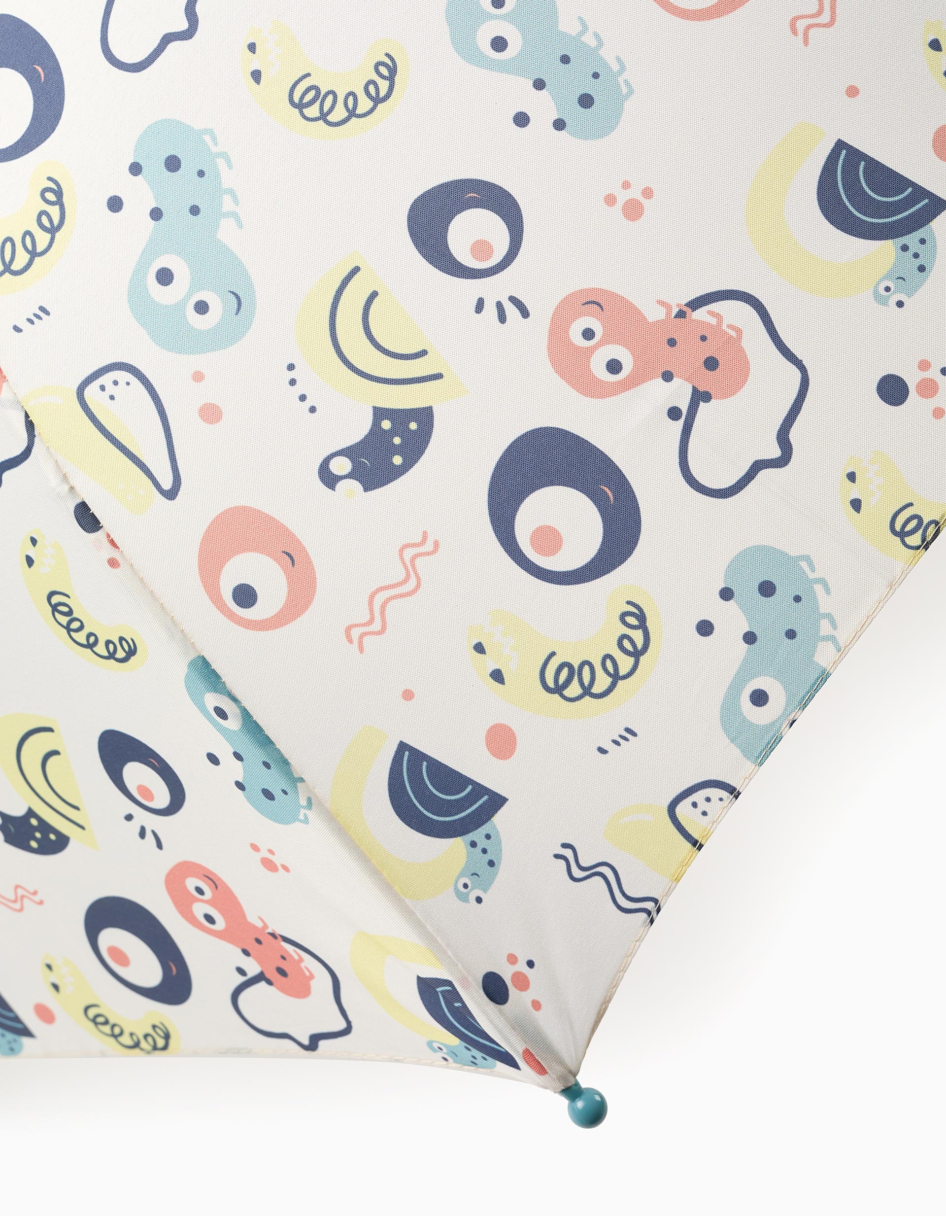 Umbrella for Babies 'Bugs', Beige/Green - Image 3