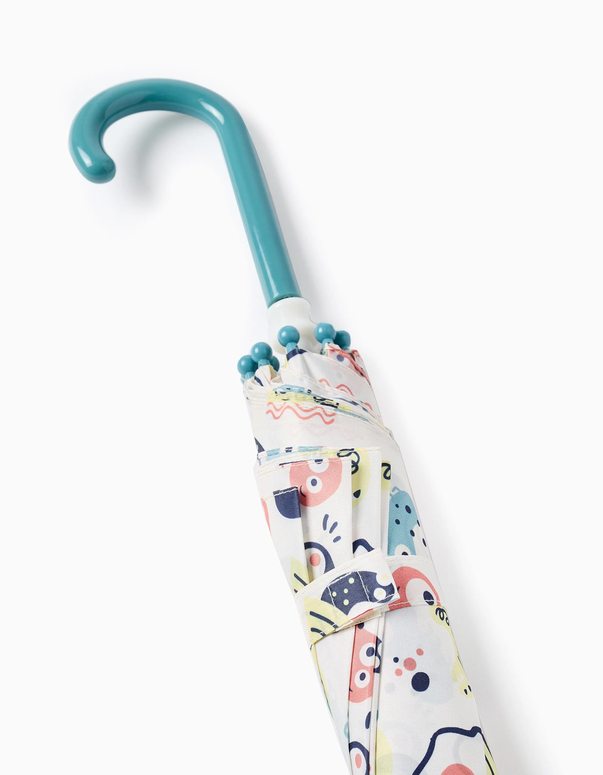 Umbrella for Babies 'Bugs', Beige/Green - Image 4