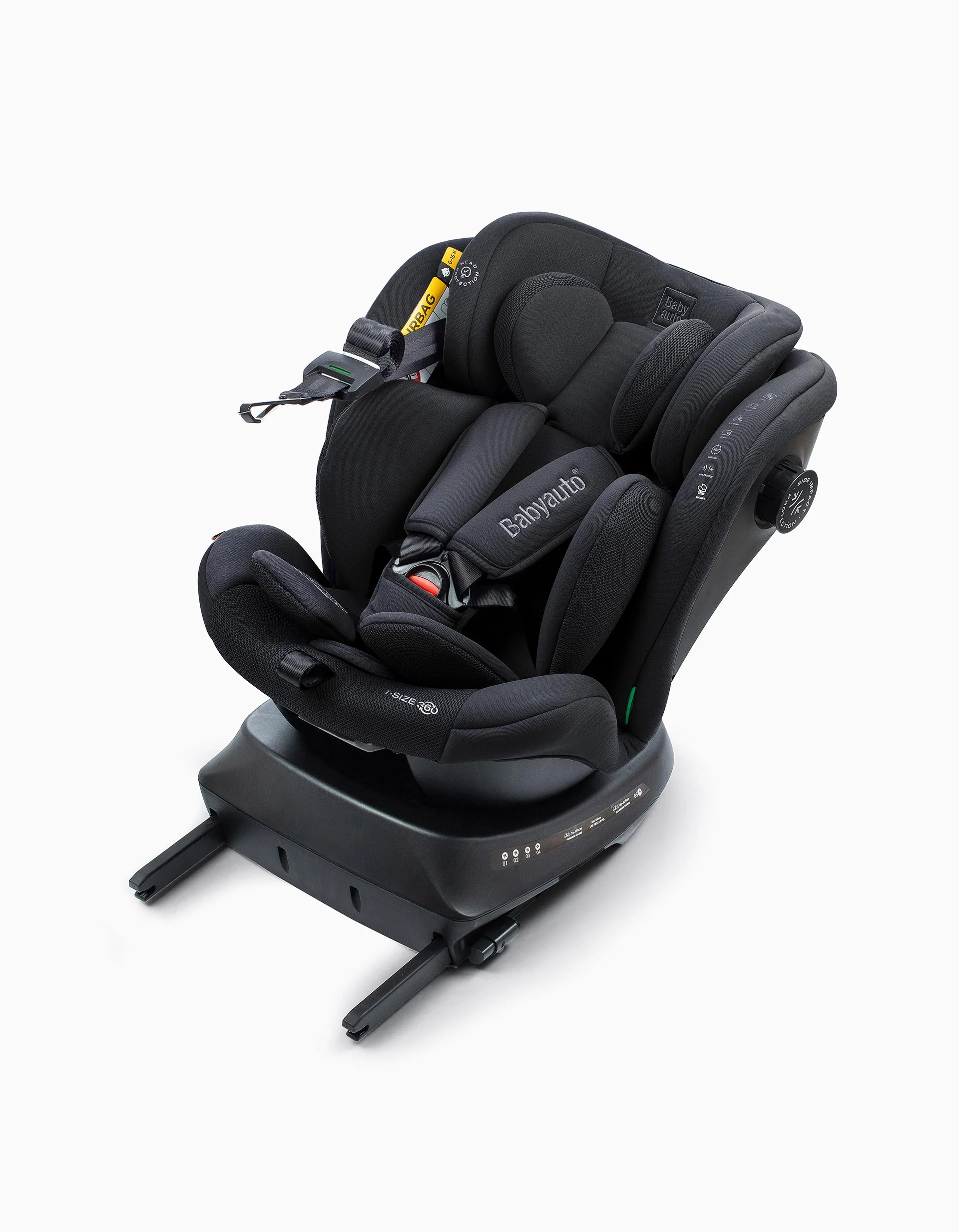 Valora Babyauto I Size Car Seat, Black - Image 4