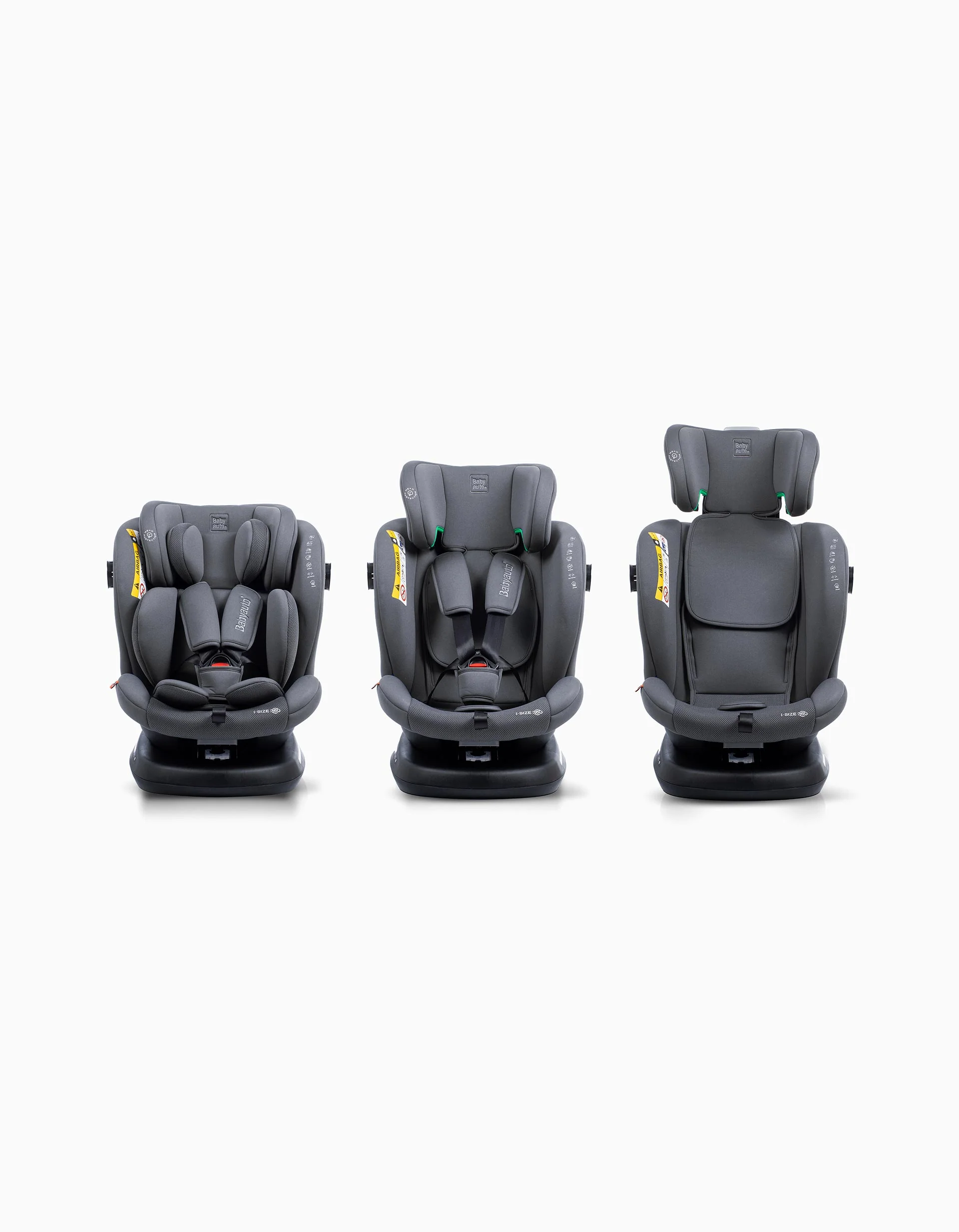 Valora Babyauto I Size Car Seat, Grey - Image 6