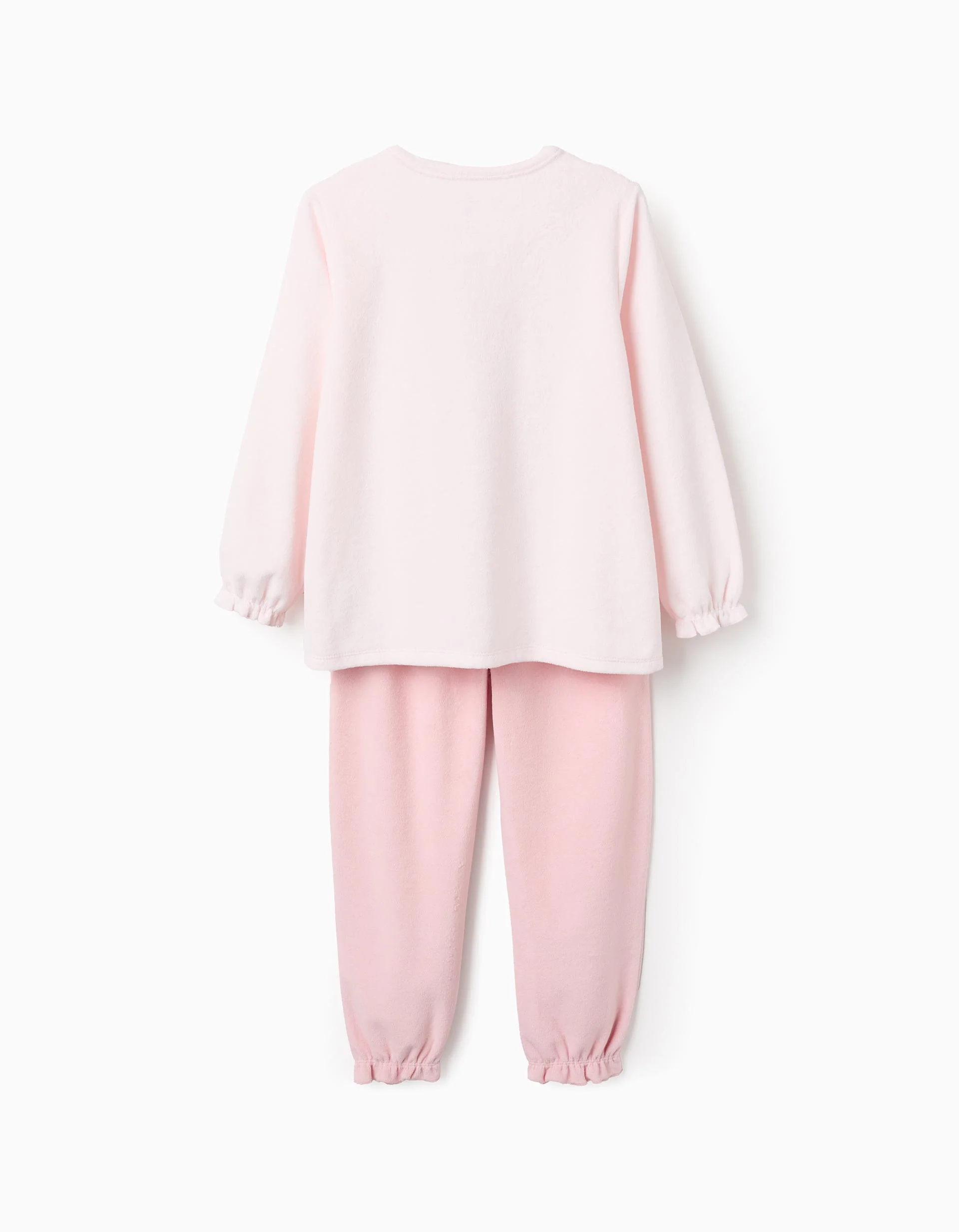 Velour Pyjama for Girls 'Jasmin, Ariel & Sleeping Beauty', Pink - Image 2