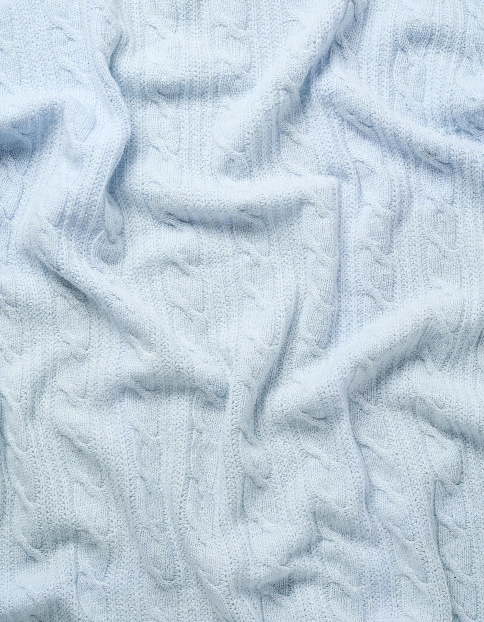 Wool Blanket 75x100 cm Kinderland, Blue - Image 4
